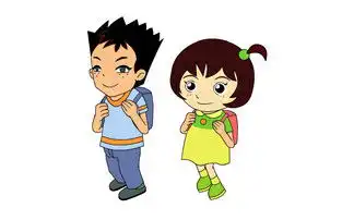 图片免费下载背书包小孩素材背书包小孩模板千图网
