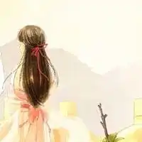 给我古风情侣头像,要两张的那种
