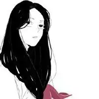 黑白头像女生冷酷霸气动漫微信头像图片大全
