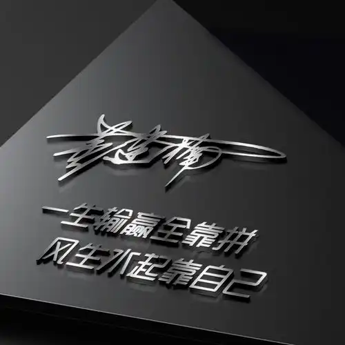 你应该换微信头像了,36张高端3d立体签名头像,留姓名我来设计
