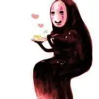 千寻与无脸男情侣头像
