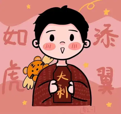 跨年情头丨祝大家新年快乐虎年大吉
