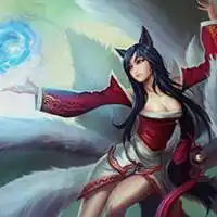 白色九尾狐的头像微信头像图片大全

