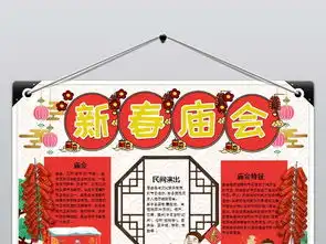 新春庙会小报中国年猪年元旦新年寒假手抄报图片素材wps模板下载4.10mb元旦手抄报大全节日手抄报
