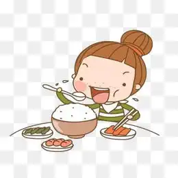 免费下载卡通吃饭图片大全千库网png
