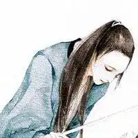 情侣头像一左一右唯美古风微信头像图片大全
