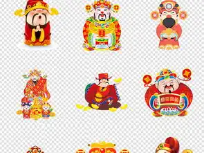 可爱卡通手绘喜庆新年门贴财神到财神爷png素材图片模板下载35.22mb商务人士大全人物形象
