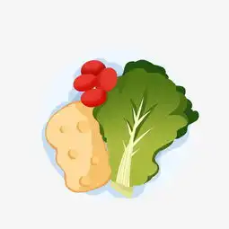 晚餐食物生菜西红柿插画图片素材其他格式下载动漫人物大全
