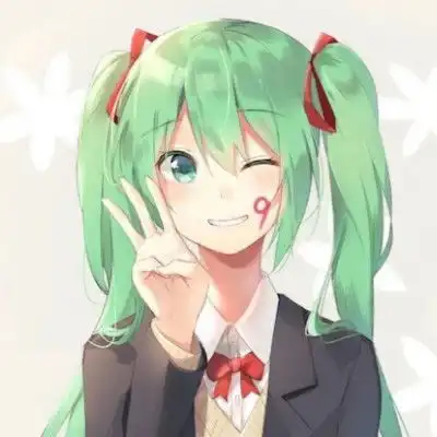 初音未来头像萌萌可爱最新初音未来高清图片
