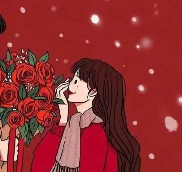 新年情侣头像
