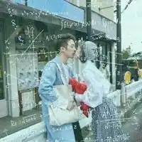 qq头像情侣带字带字母公式的qq情头一男一女
