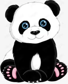 可爱卡通熊猫素材图片免费下载高清装饰图案png千库网图片编号3035466
