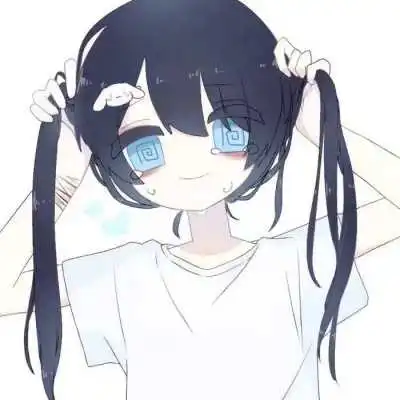手绘漫画女生头像
