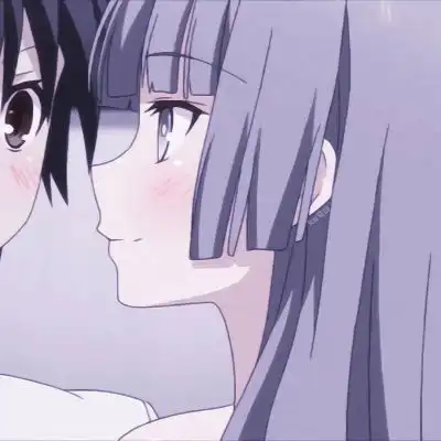 动漫女生头像情人节快乐
