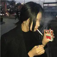 头像女非主流超拽抽烟微信头像图片大全
