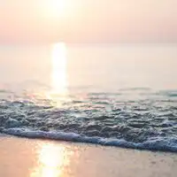 海边风景头像鸟瞰唯美海滩图片
