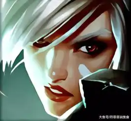 lol放大10倍头像看女英雄颜值女枪更美锐雯更帅她老版本好美
