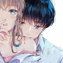 动漫情侣头像一左一右
