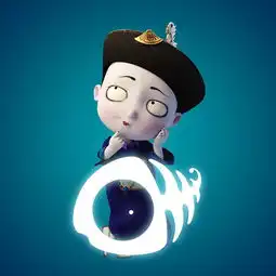 僵小鱼图案
