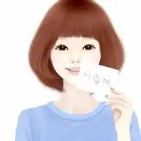 卡通头像短发女生版
