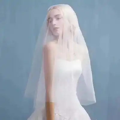 婚纱头像女生唯美穿婚纱礼服的女生头像霸气冷艳

