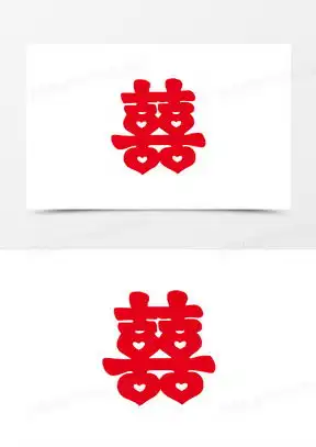 大红喜字图片动漫头像大全集熊猫办公
