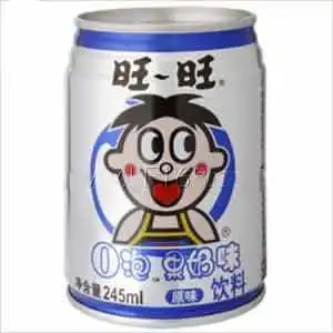 有没有和旺仔牛奶差不多的饮料我记得是蓝色罐装的还有一个男孩的图案
