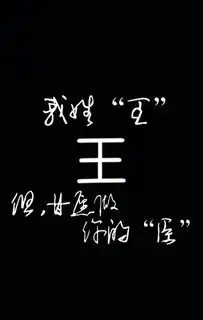 我姓王
