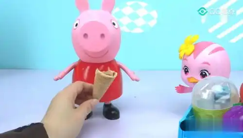 小猪佩奇小猪佩奇第四季小猪佩奇的水晶泥玩具少儿玩具视频全集
