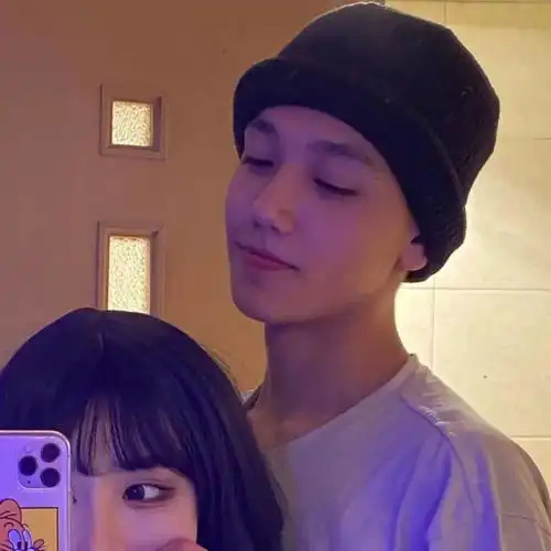 微信头像丨高冷情侣头像一男一女,情侣头像卡通呆萌一对
