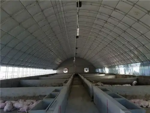 养猪大棚建设帅赫在线咨询养猪高清图片高清大图
