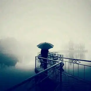 孤独背影的伤感图一直沉默企图不言不语你也懂我
