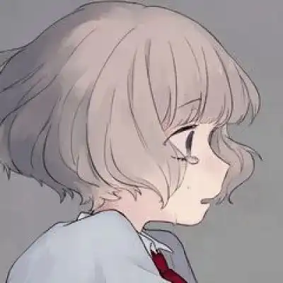 暗黑系动漫闺蜜头像
