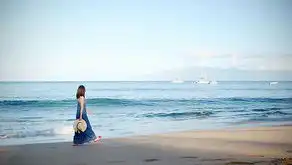 美图一起去海边踏浪去情感意境风景
