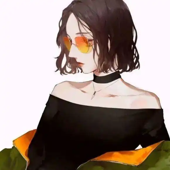 超拽又霸气的男女生动漫头像
