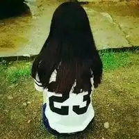 情侣头像两人一张一对背影衣服上写23号
