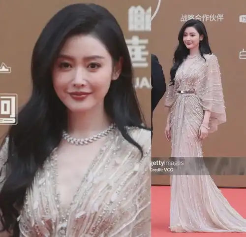 华表奖红毯女明星生图景甜关晓彤造型翻车,章子怡蒋勤勤气质好
