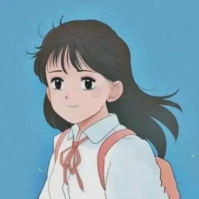 每朵云都下落不明,每盏月亮都不知卡通动漫头像我要个性网
