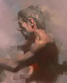 别骗我,这竟然是用木炭条画的
