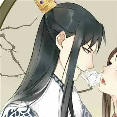 精选超唯美动漫情侣头像古风
