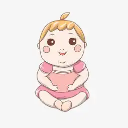 一个可爱的胖宝宝图片素材其他格式下载动漫人物大全

