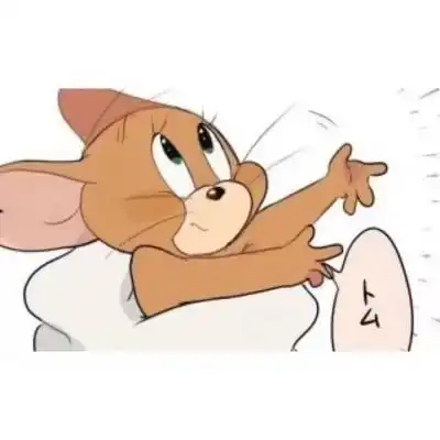 猫和老鼠情侣头像一左一右汤姆和杰瑞情侣头像一对两张分开
