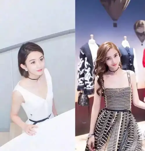 angelababy和赵丽颖都是一线花旦,可她俩的差距未免也太大了吧
