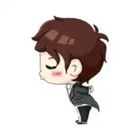 卡通情侣头像亲吻图片微信头像图片大全
