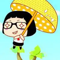 眼镜头像女生可爱微信头像图片大全
