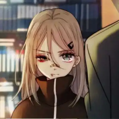 二次元可爱头像萌萌哒高清呆萌二次元少女头像图片
