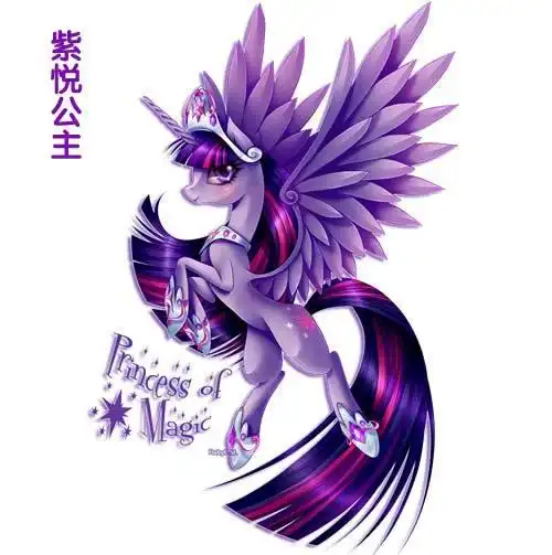 小马宝莉紫悦公主图片
