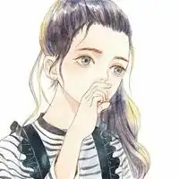彩绘文艺女生头像唯美小清新彩绘女生头像图片
