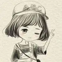 素描头像短发女生唯美小清新微信头像图片大全

