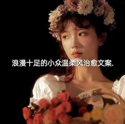 浪漫十足的小众温柔风治愈文案
